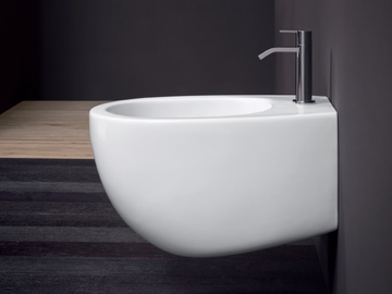 MILK - Wall-hung ceramic bidet by Nic - view 2
