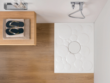 OPTICAL - Rectangular ceramic shower tray by Nic - view 2