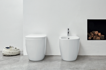 OVVIO - Floor mounted ceramic toilet by Nic - view 3