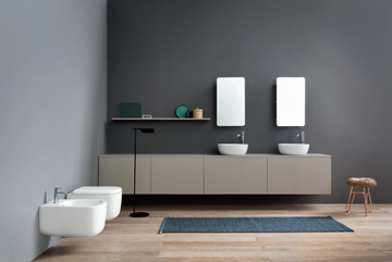 OVVIO - Wall-hung ceramic bidet by Nic - view 3