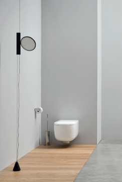 OVVIO - Wall-hung ceramic toilet by Nic - view 3