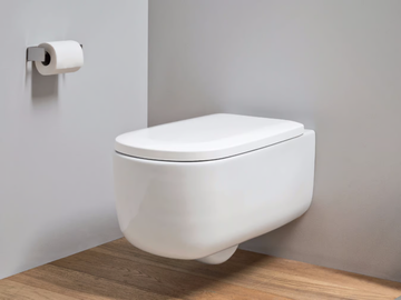 OVVIO - Wall-hung ceramic toilet by Nic - view 2