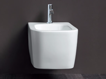 SEMPLICE - Wall-hung ceramic bidet by Nic - view 2