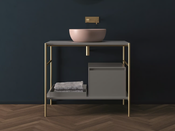 VELO87 - Floor-standing vanity unit with drawers by Nic - view 2