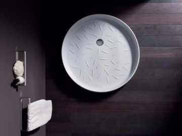 VICTORIA - Round ceramic shower tray by Nic - view 2