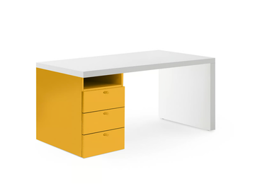 Desk with drawer unit - Modular desk by Nidi - view 3