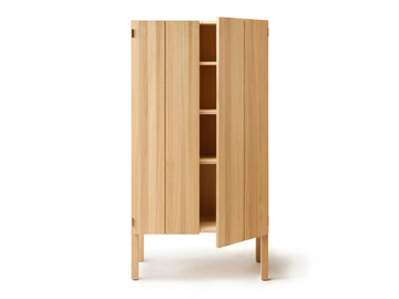 ARKITECTURE - Solid wood high cabinet with doors by Nikari - view 3