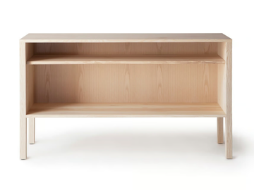 ARKITECTURE - Open low solid wood cabinet by Nikari - view 2