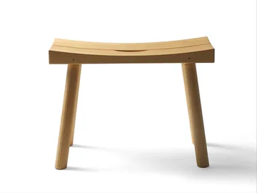 PERIFERIA KVJ3 SAUNA - Low alder stool by Nikari - view 2