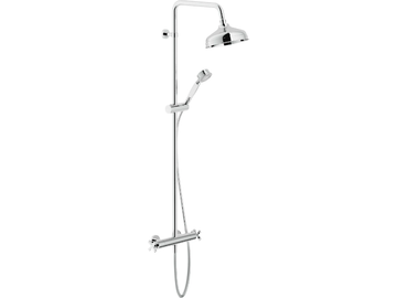 CARLOS PRIMERO - Thermostatic shower panel with overhead shower by Nobili - view 2