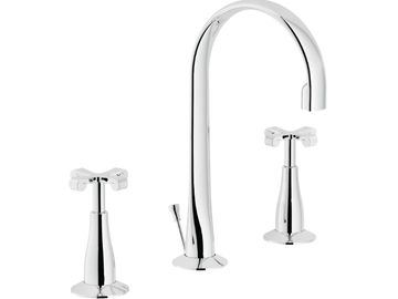 CARLOS PRIMERO - 3 hole countertop washbasin tap by Nobili - view 2