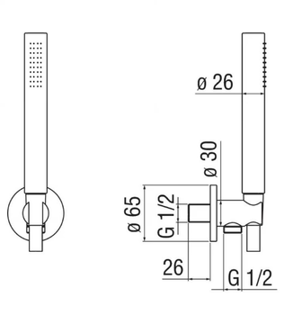 DRESS - Recessed thermostatic shower set by Nobili - view 3
