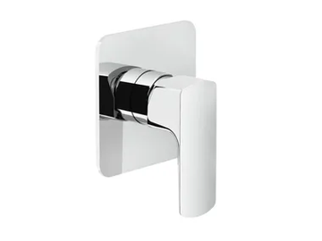 ACQUAVIVA - Single handle shower mixer with plate by Nobili - view 2