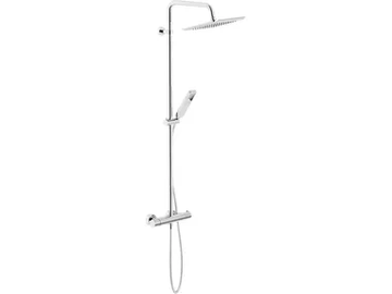 ACQUAVIVA - Wall-mounted thermostatic shower panel with overhead shower by Nobili - view 2