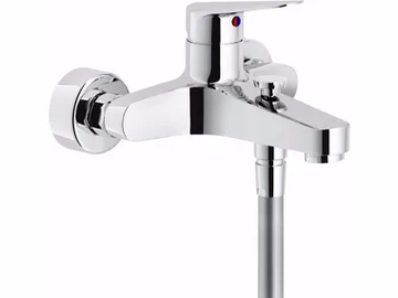 BLUES - Wall-mounted bathtub mixer by Nobili - view 2