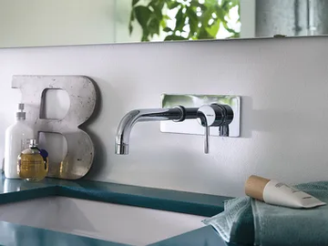LIVE - Wall-mounted washbasin mixer by Nobili - view 2