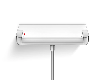 PLAIN - Wall-mounted thermostatic shower panel by Nobili - view 3