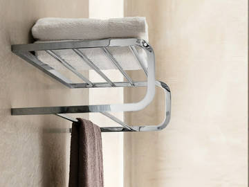 LOOP - Metal towel rack by Nobili - view 2