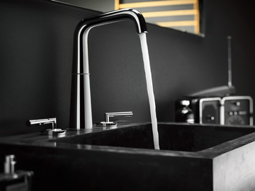 LIKID - 3 hole washbasin tap by Nobili - view 3