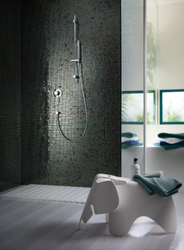 LIVE - Single handle shower mixer by Nobili - view 3