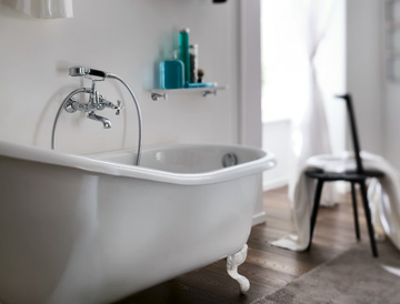 CARLOS PRIMERO - Wall-mounted bathtub tap with hand shower by Nobili - view 3