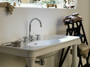 GRAZIA - 3 hole washbasin tap with adjustable spout by Nobili - view 3