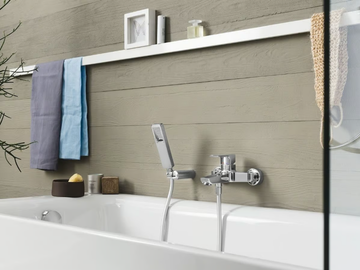 ACQUAVIVA - Wall-mounted bathtub mixer with hand shower by Nobili - view 3