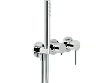 VELIS - 3 hole single handle shower mixer with hand shower by Nobili - view 2