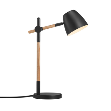 THEO - Adjustable metal and wood desk lamp by Nordlux - view 3