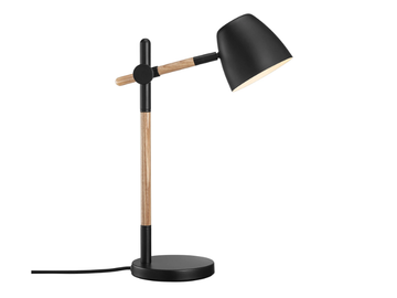 THEO - Adjustable metal and wood desk lamp by Nordlux - view 2