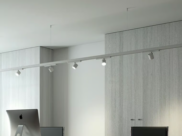 GALA - LED spot for die cast aluminium track-Light by Novalux - view 2