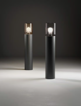 GLASS - LED powder coated aluminium bollard light by Novalux - view 3