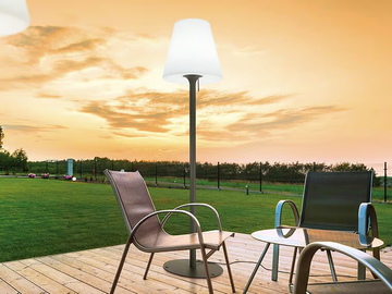 LISA - Powder coated aluminium floor lamp by Novalux - view 2