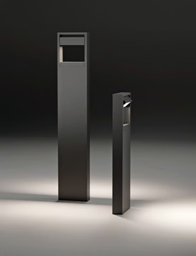 LYTUS - LED powder coated aluminium bollard light by Novalux - view 3