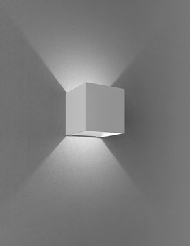 PUNTO - LED powder coated aluminium wall lamp by Novalux - view 3