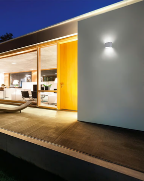 SOLE - LED powder coated aluminium Outdoor wall Lamp by Novalux - view 3