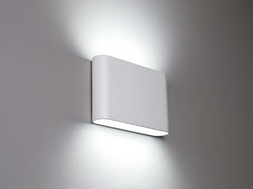 SOLE - LED powder coated aluminium Outdoor wall Lamp by Novalux - view 2