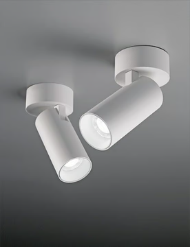SPYGLASS - Round adjustable LED powder coated aluminium spotlight by Novalux - view 3