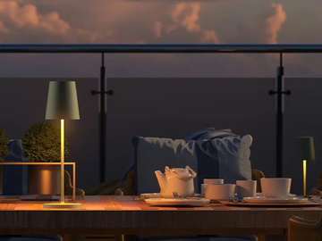 VISaVIS - Rechargeable table lamp by Novalux - view 2