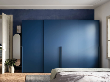 ALFA SLIDING DOOR - Sectional wardrobe with sliding doors by Novamobili - view 2