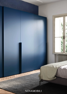 ALFA SLIDING DOOR - Sectional wardrobe with sliding doors by Novamobili - view 3