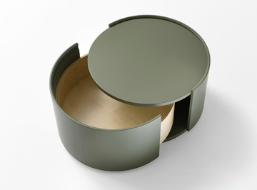 ALLOUT - Round coffee table by Novamobili - view 3