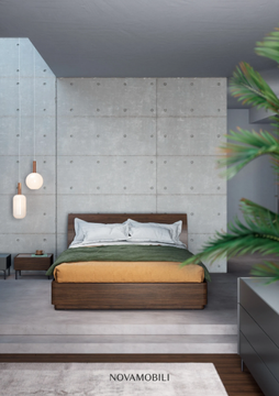 BEND - Double bed by Novamobili - view 3