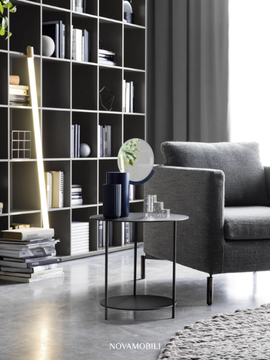 CIRCLE - Metal coffee table by Novamobili - view 3