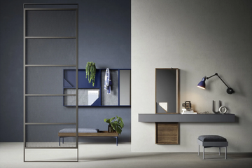CUBE - Storage wooden bench by Novamobili - view 3