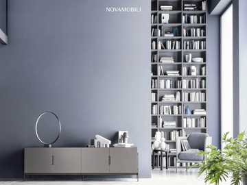 FLOAT - Sideboard with doors by Novamobili - view 3