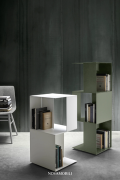 FREEBOOK - Metal bookcase by Novamobili - view 3