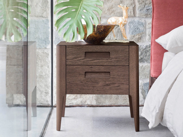 GIOTTO - Bedside table with drawers by Novamobili - view 2
