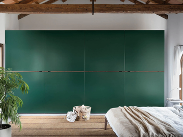 MIDDLE - Wardrobe with coplanar doors by Novamobili - view 2