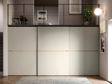 MIDDLE - Wardrobe with sliding doors by Novamobili - view 2